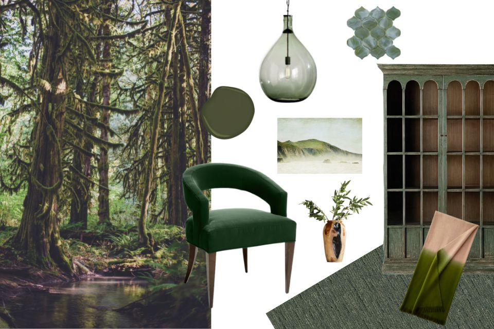 Forest Green: Decorating with this Trendy Color