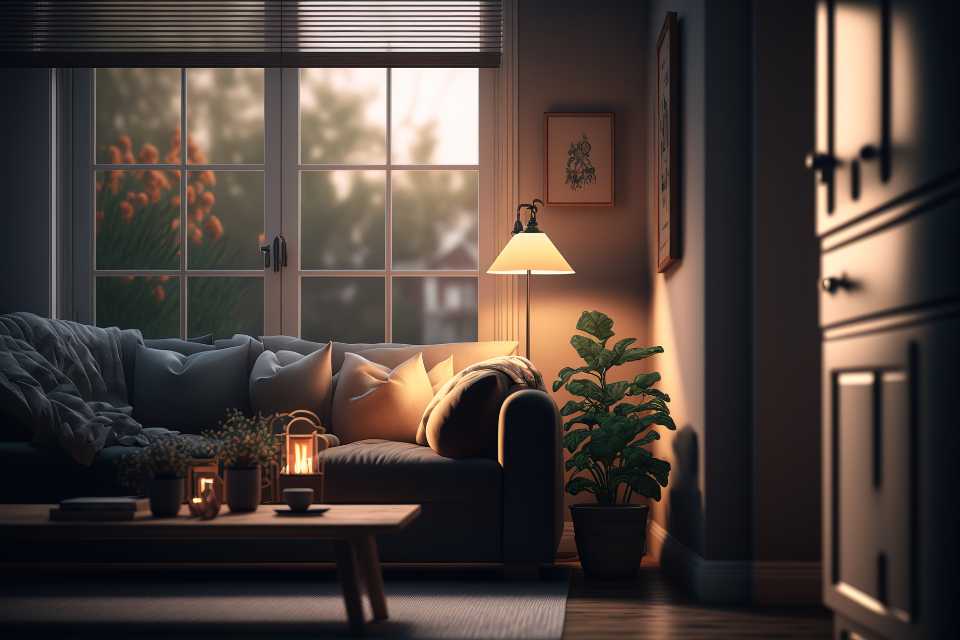 Creating Cozy, Ambient Living Room Lighting